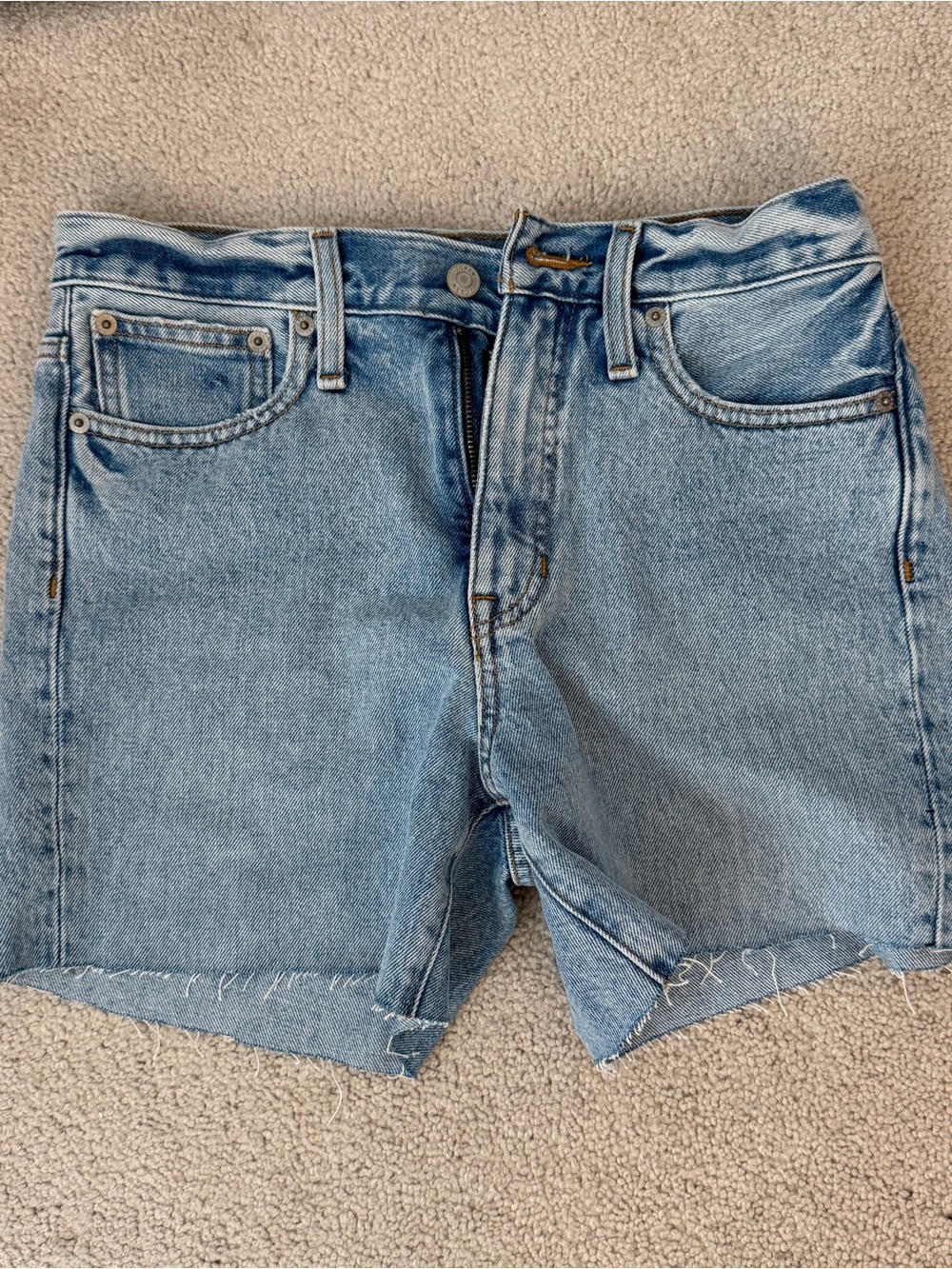 J. Crew Light Blue Denim Cutoff Shorts